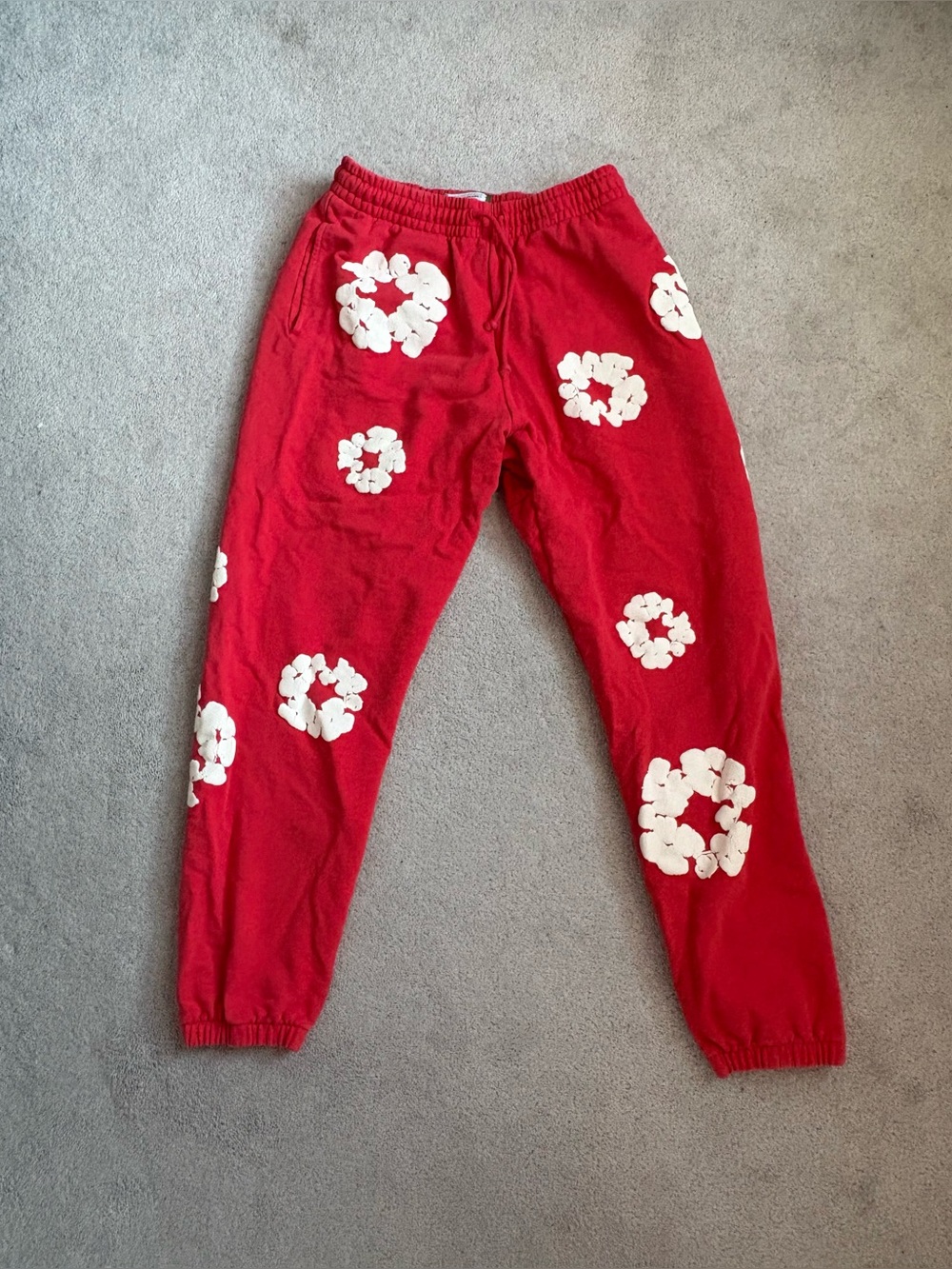 Denim Tear Red Joggers